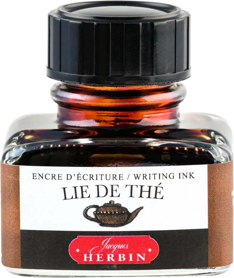 J.Herbin Schreibtinte, La Perle des Encres, Flakon 30ml - Teebraun