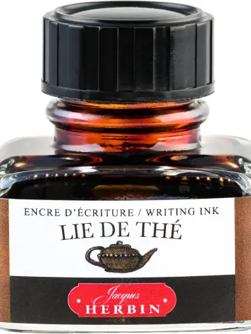 J.Herbin Schreibtinte, La Perle des Encres, Flakon 30ml - Teebraun