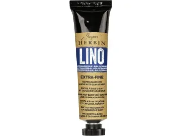 J.Herbin Extrafeine Linolfarbe, Tube 35ml - Ultramarinblau