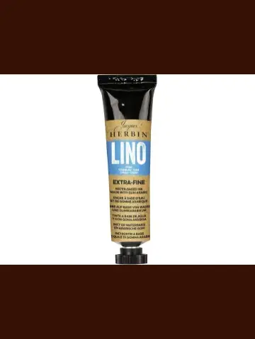 J.Herbin Extrafeine Linolfarbe, Tube 35ml - Cyan