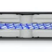 J.Herbin Gerade Glasfeder 16cm; Saphirblau