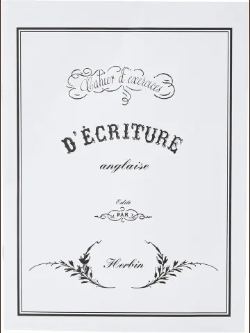 J.Herbin Heft A5 für Schreibübungen