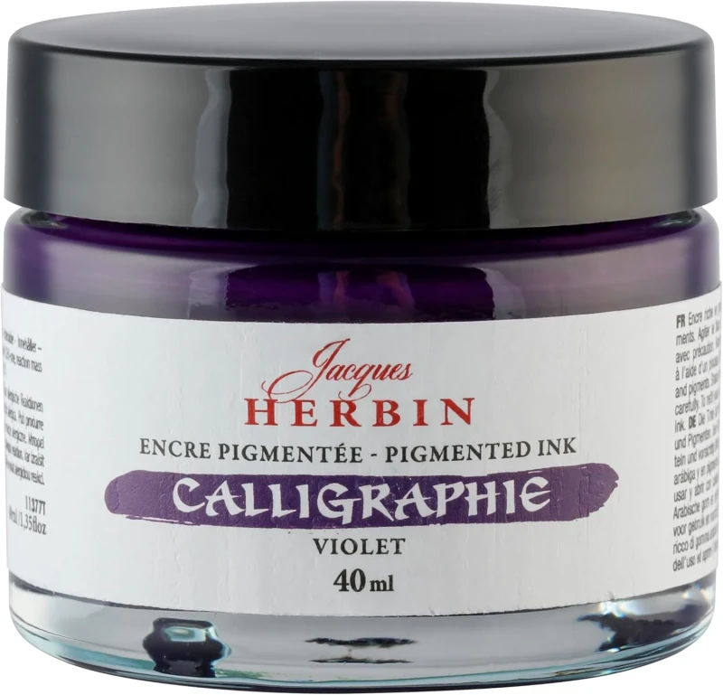 J.Herbin Pigmentierte Kalligrafietine 40ml - Violett
