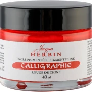 J.Herbin Pigmentierte Kalligrafietine 40ml - Chinarot