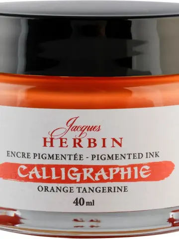 J.Herbin Pigmentierte Kalligrafietine 40ml - Mandarine