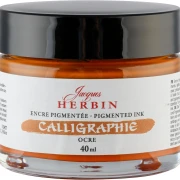 J.Herbin Pigmentierte Kalligrafietine 40ml - Ocker