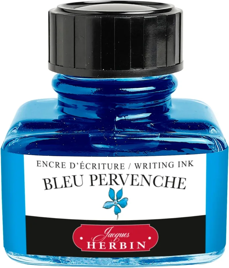 J.Herbin Schreibtinte, La Perle des Encres, Flakon 30ml - Mittelblau