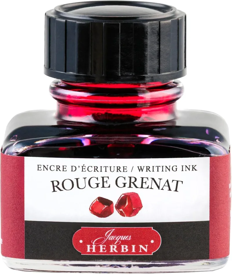 J.Herbin Schreibtinte, La Perle des Encres, Flakon 30ml - Granatrot