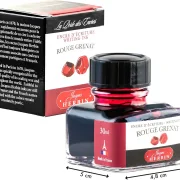 J.Herbin Schreibtinte, La Perle des Encres, Flakon 30ml - Granatrot