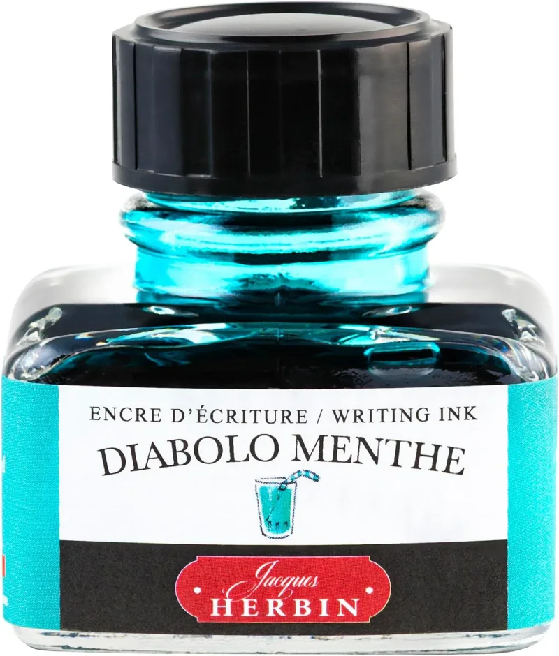 J.Herbin Schreibtinte, La Perle des Encres, Flakon 30ml - Pfefferminzgrün