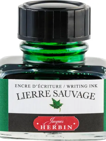 J.Herbin Schreibtinte, La Perle des Encres, Flakon 30ml - Efeugrün