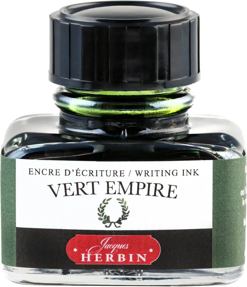 J.Herbin Schreibtinte, La Perle des Encres, Flakon 30ml - Lorbeergrün