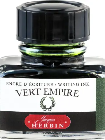 J.Herbin Schreibtinte, La Perle des Encres, Flakon 30ml - Lorbeergrün