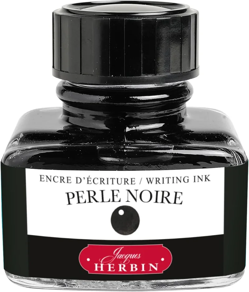 J.Herbin Schreibtinte, La Perle des Encres, Flakon 30ml - Schwarz