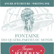 J.Herbin Schreibtinten, Les couleurs de Paris, Flakon 30ml - Blaugrün