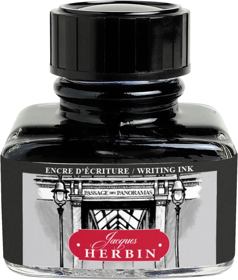 J.Herbin Schreibtinten, Les couleurs de Paris, Flakon 30ml - Schwarz
