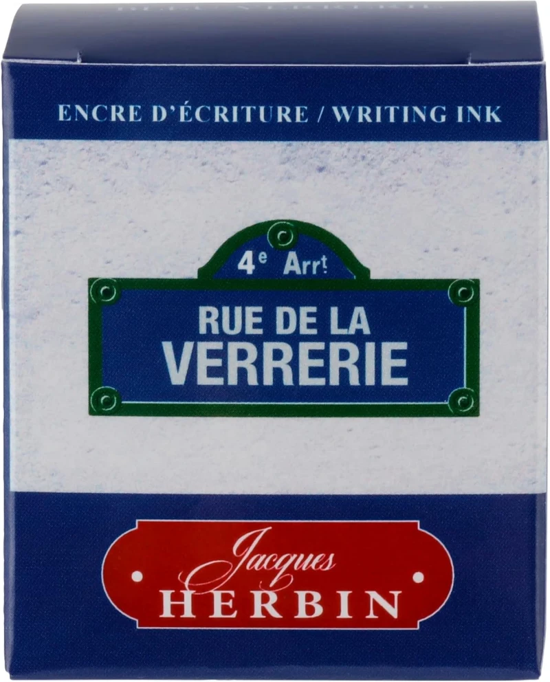 J.Herbin Schreibtinten, Les couleurs de Paris, Flakon 30ml - Dunkelblau