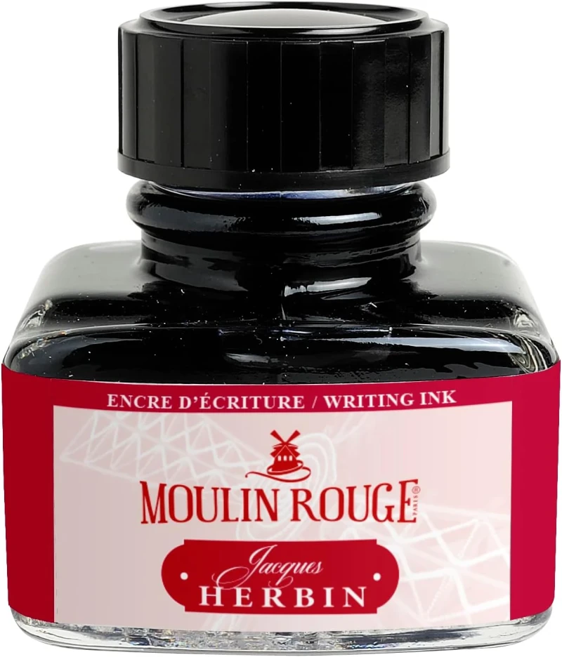 J.Herbin Schreibtinten, Les couleurs de Paris, Flakon 30ml - Rot