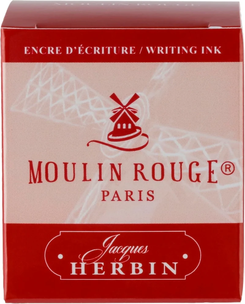 J.Herbin Schreibtinten, Les couleurs de Paris, Flakon 30ml - Rot