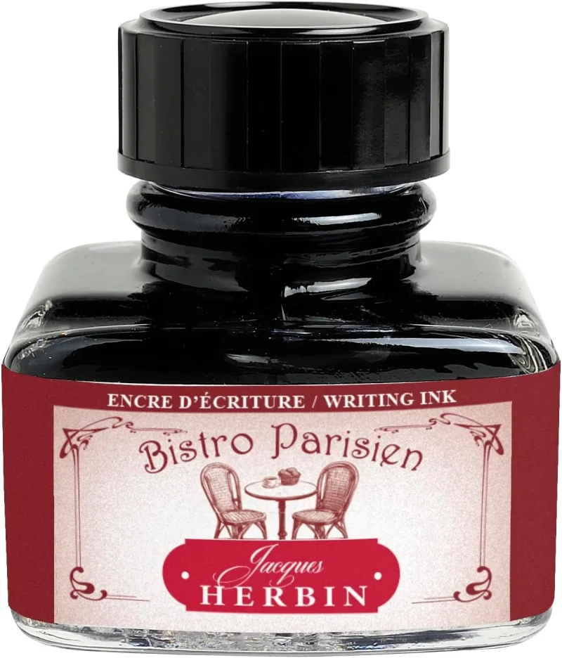 J.Herbin Schreibtinten, Les couleurs de Paris, Flakon 30ml - Bordeaux
