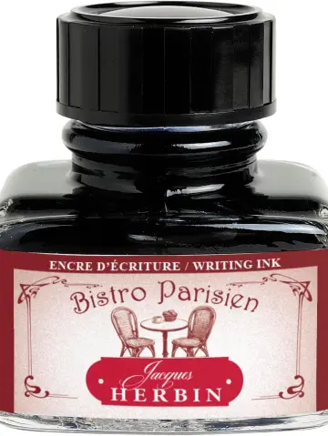 J.Herbin Schreibtinten, Les couleurs de Paris, Flakon 30ml - Bordeaux