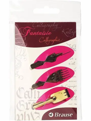 Fantasy-Set mit 3 Federn sortiert