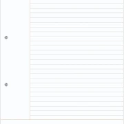 Kursus-Block CORNELL, A4, 100 Blatt liniert 90g, 4-fach gelocht