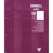 Kursus-Block CORNELL, A4, 100 Blatt kariert 90g, 4-fach gelocht