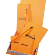Rhodia Schreibset "Essential-Box", Blöcke kariert, 22,8x18x3 cm - Orange